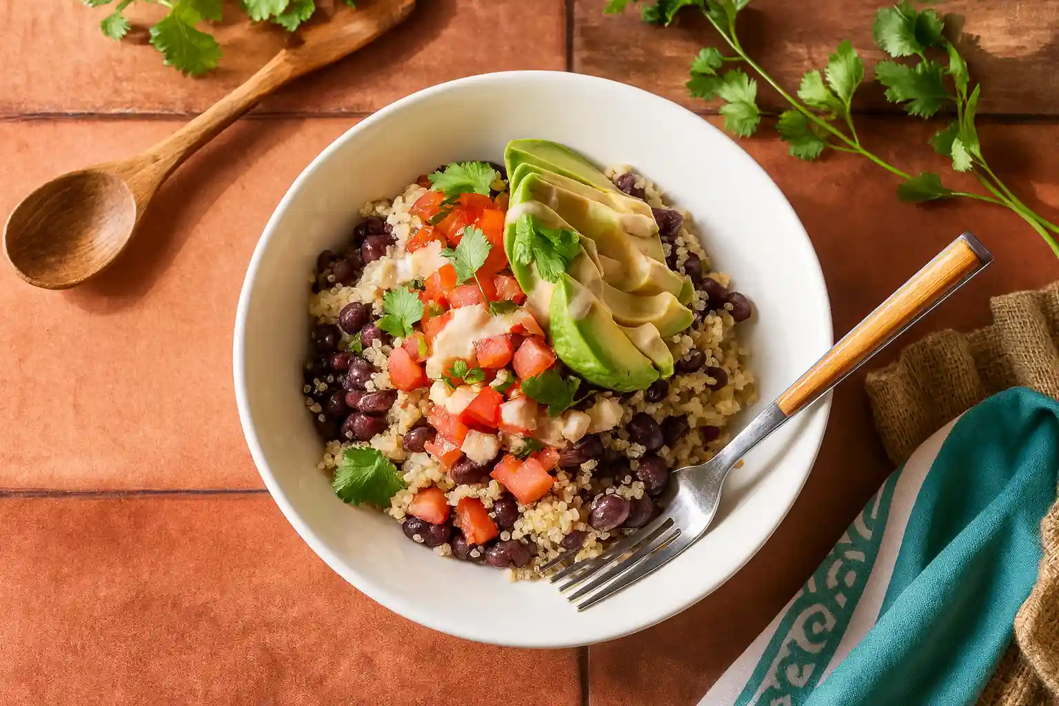 The Perfect Black Bean Quinoa Bowl Recipe