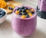 Mango Blueberry Chia Seed Smoothie for Busy Mornings