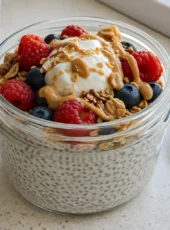 High Protein Chia Pudding: Creamy, Easy & 19g Protein